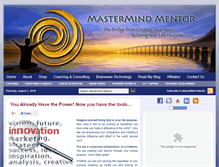 Tablet Screenshot of mastermindmentor.com